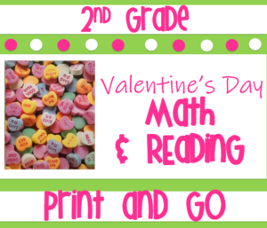 Valentines Day 2nd-Grade-Math-Reading