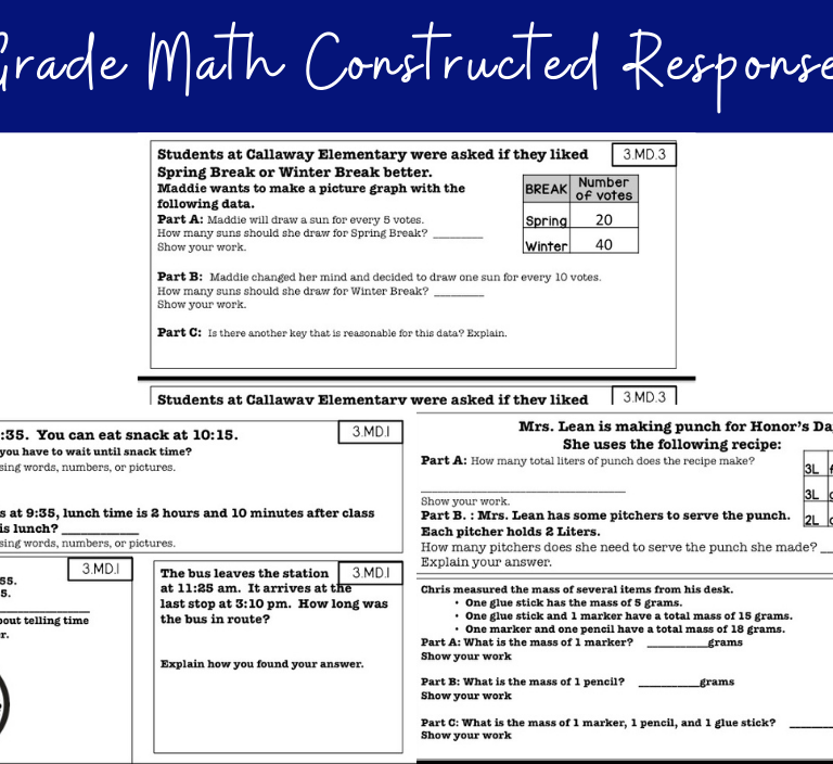 math-constructed-response