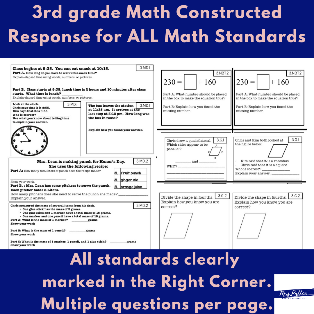 math-constructed-responses